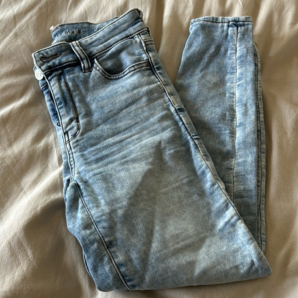 American Eagle Hi-rise jeggings size 4 x-short